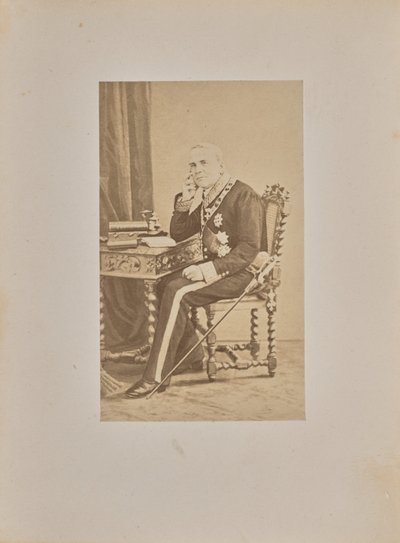 Jeho Excelence hrabě Louis Cibrario od Andre Adolphe Eugene Disderi