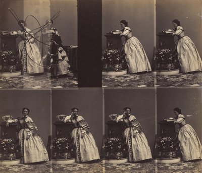 V Queniaus, květen-červen 1860. od Andre Adolphe Eugene Disderi