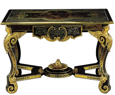 Středový stůl Ludvíka XIV., kolem roku 1685 od Andre Charles Boulle