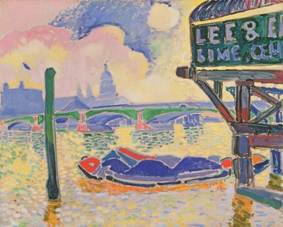 Blackfriars, asi 1906 (olej na plátně) od Andre Derain