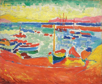 Loď v Collioure od Andre Derain