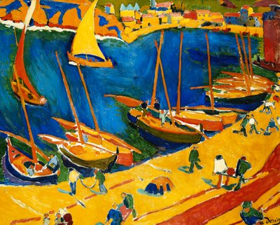 Collioure: Collioure: Rybářský přístav; Collioure: Le Port de Peche od Andre Derain