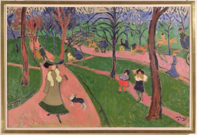 Hyde Park, asi 1906 (olej na plátně) od Andre Derain