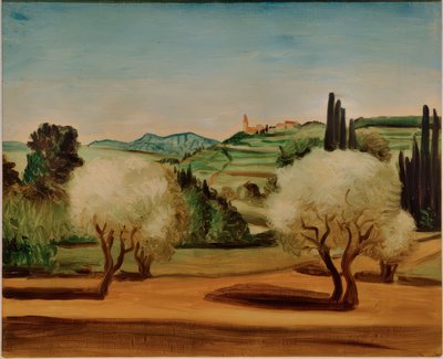 Krajina s olivovníky od Andre Derain