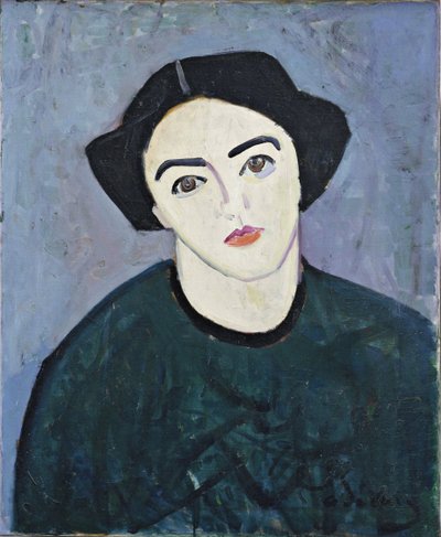 Madame Derain v zeleném od Andre Derain