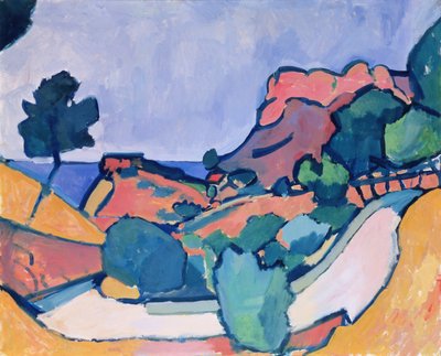 Horská silnice od Andre Derain