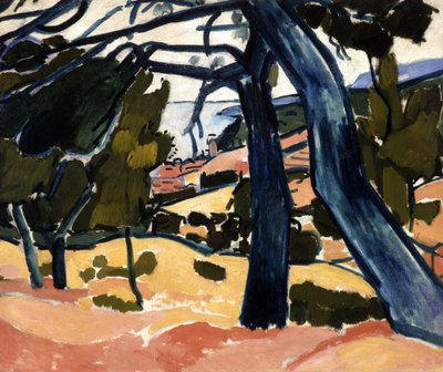 Pinede v Cassis od Andre Derain