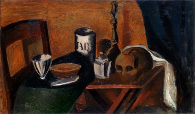 Zátiší s lebkou od Andre Derain