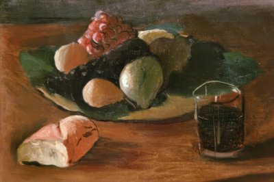 Zátiší se sklenkou vína od Andre Derain