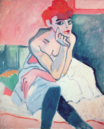 Tanečnice, asi 1910 (olej na plátně) od Andre Derain