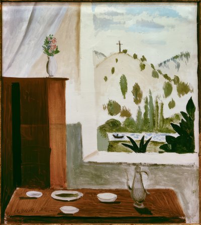 Pohled z okna od Andre Derain