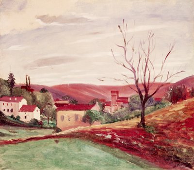 Zimní krajina od Andre Derain