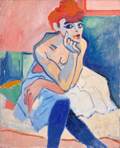 Žena v košilce od Andre Derain