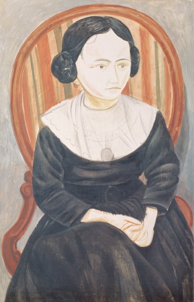 Mladá dívka v černém od Andre Derain