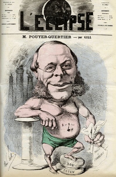 Auguste Pouyer-Quertier (Pouyer Quertier) (1820 - 1891). Obálka “” L