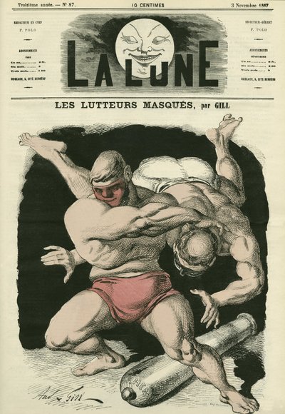 Cartoon od Gill, v "The Moon", 3. listopadu od Andre Gill