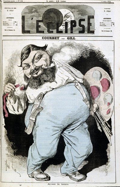 Cartoon od Gustava Courbeta – v “” L