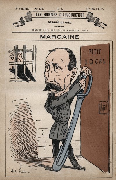 Karikatura Camille Henri Margaine 1829-1893 z 