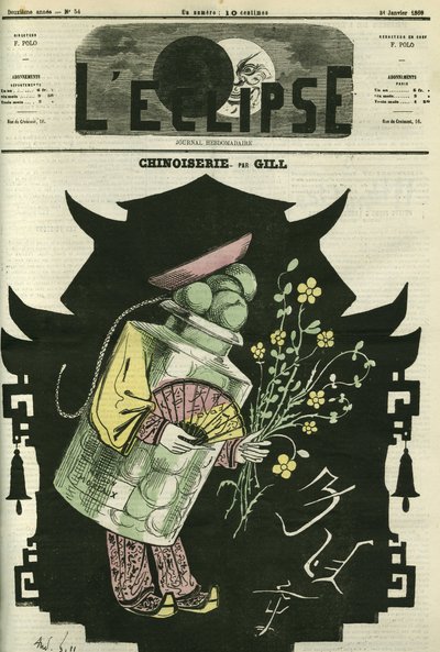 Chinoiserie. Obálka „“L