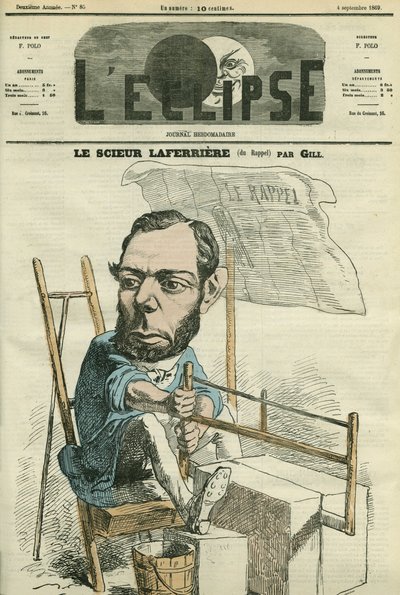 Edouard Lafferiere (1841-1901), francouzský soudce a politik. Obálka “”L