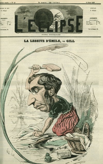 Emile Ollivier (1825-1913), francouzský politik. Obálka „“L