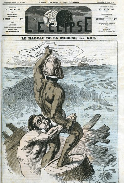 Eugene Rouher (1814-1884) a Clement Duvernois (1836-1879), francouzští politici. Obálka “”L