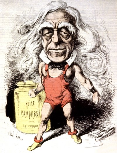Raspail, cca 1872 (ilustrace) od Andre Gill