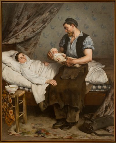 Novorozené dítě od Andre Gill