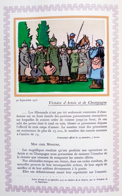 Vítězství v Artois a Champagne, 30. září 1915, 1919 od Andre Helle