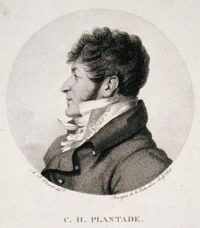 Portrét Charlese-Henriho Plantada (1764-1839) 1806 (rytina) od Andre Paul (after) Vincent