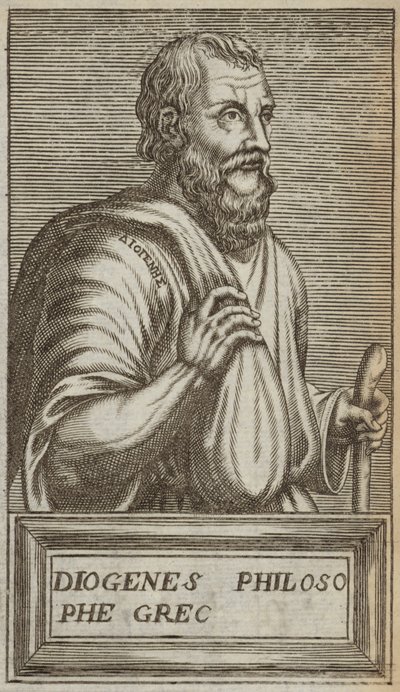 Diogenes ze Sinope od Andre Thevet