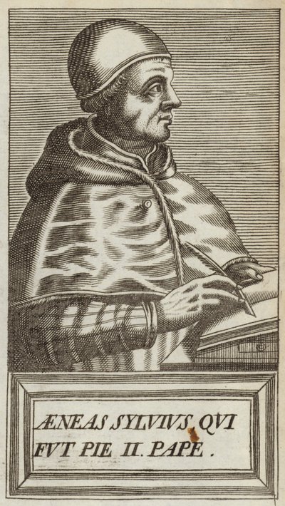 papež Pius II od Andre Thevet