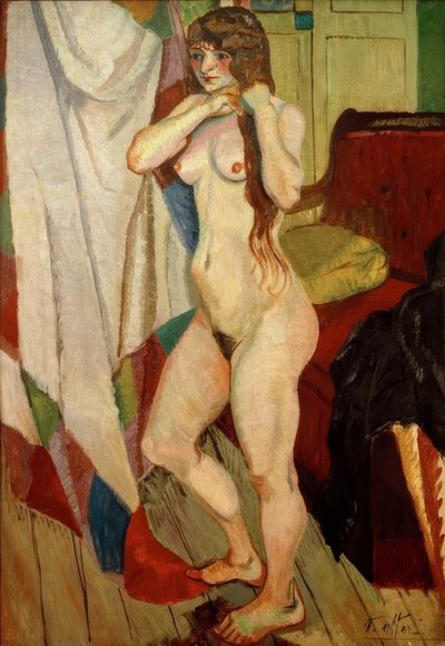 Suzanne Valadon si dělá vlasy od Andre Utter