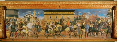 Trajánův spravedlivý soud od Andrea (after) Mantegna