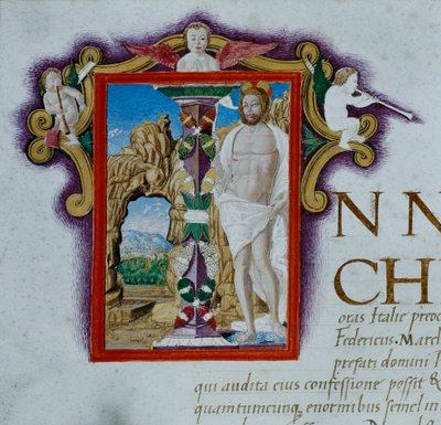 Vzkříšení od Andrea (school of) Mantegna