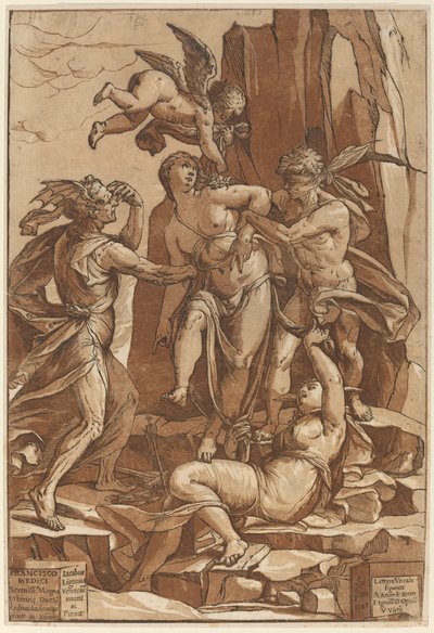 Alegorie ctnosti, 1585. od Andrea Andreani