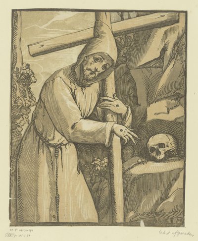 Svatý František z Assisi od Andrea Andreani