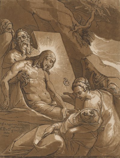 Pohřeb, 1585. od Andrea Andreani