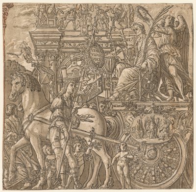 Triumf Julia Caesara: Caesar Triumphant od Andrea Andreani