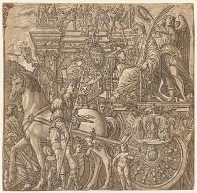 Triumf Julia Caesara: Caesar Triumphant, 1593-99. od Andrea Andreani