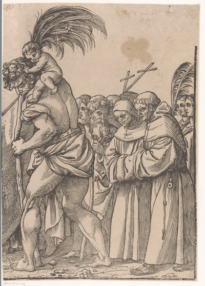 Triumph of Christ (osmá část) od Andrea Andreani