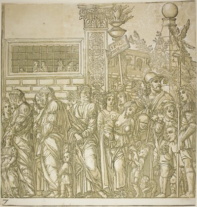 Triumf Caesara od Andrea Andreani