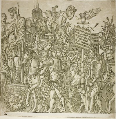 Triumf Caesara od Andrea Andreani