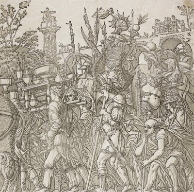 Triumf Caesara, 1599 od Andrea Andreani