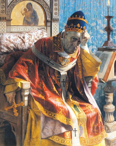 Bonifác VIII (Anagni, asi 1230-Řím od Andrea Gastaldi