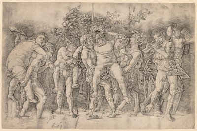 Bakchanal se Silenusem od Andrea Mantegna