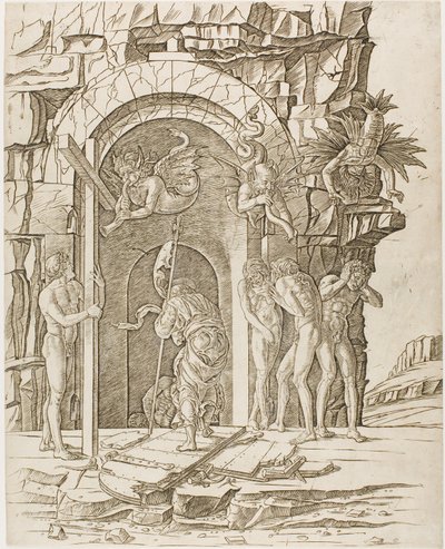 Sestup do Limba od Andrea Mantegna