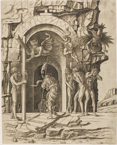 Sestup do Limba od Andrea Mantegna
