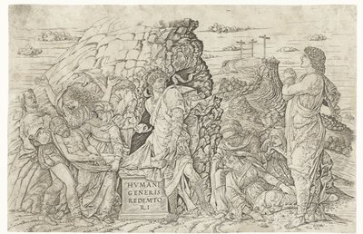 Pohřeb Krista od Andrea Mantegna