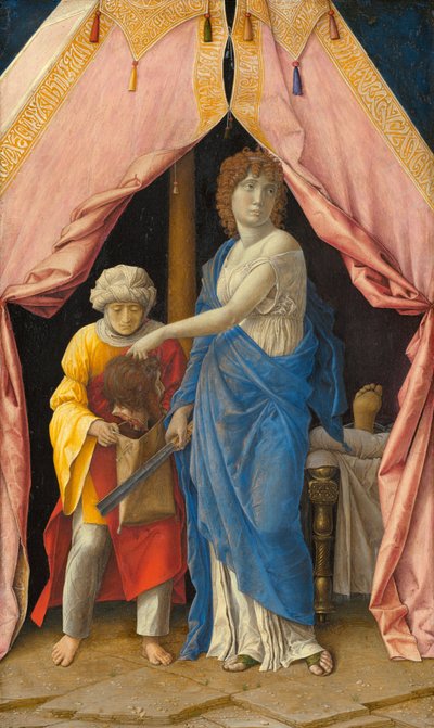 Judith s hlavou Holofernes, c. 14951500 od Andrea Mantegna